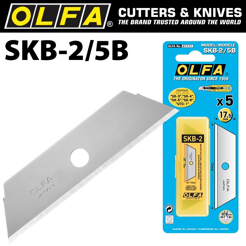 Olfa Blades 17.5mm (SKB2/5B) Alberton Hardware Online Store