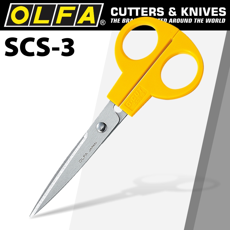 Olfa Scissors Serrated Edge (SCS-3)