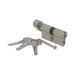 Yale Cylinder Euro Thumb Turn Satin Nickel 64mm