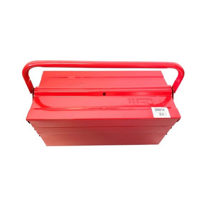 Toolbox Metal 5 Tier Metal 45x20x20cm Red - Image 1