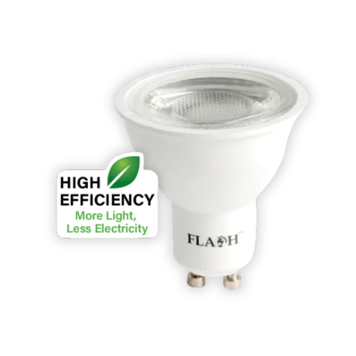 Flash Globes GU10 LED 3w Clear 3000k 120deg 229703