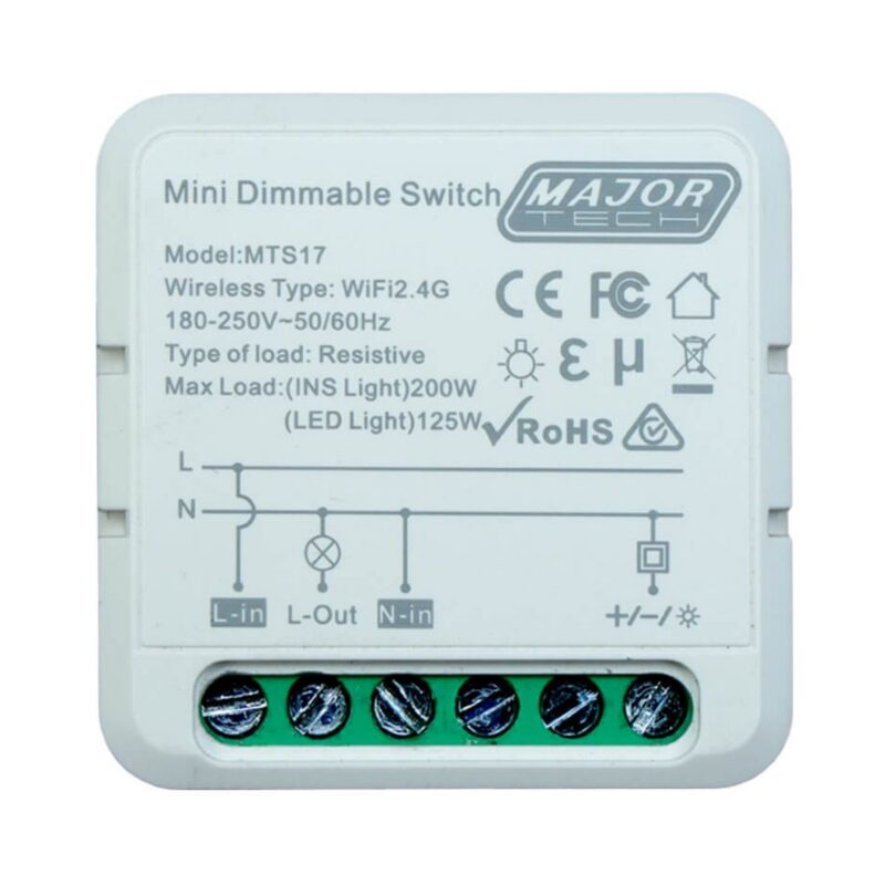 Major-Tech Smart Dimmer Module With Energy Monitoring - Image 1