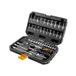 Tolsen Socket Indust Set 1/4 4-14mm 46pce