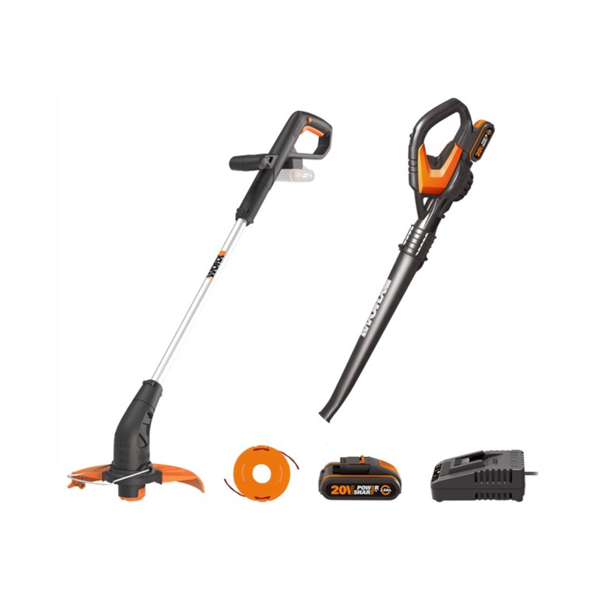 Worx Blower Weedeater Combo Kit 20v Alberton Hardware Online Store